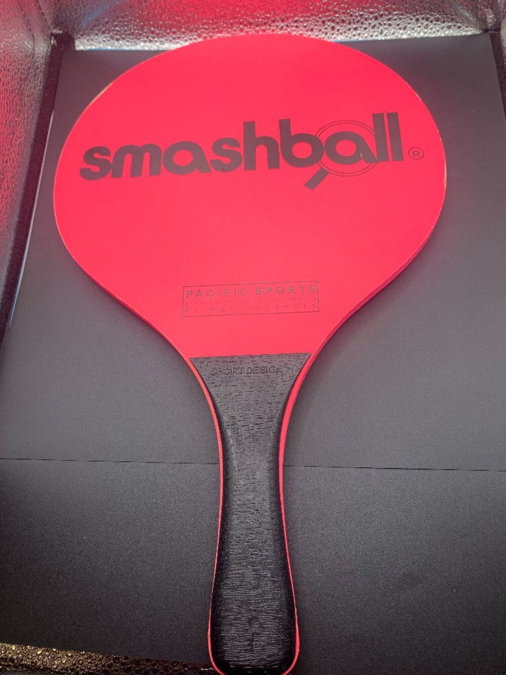 Smashball Wooden Paddle Pacific Sports by Wet Products W Pink Paddle